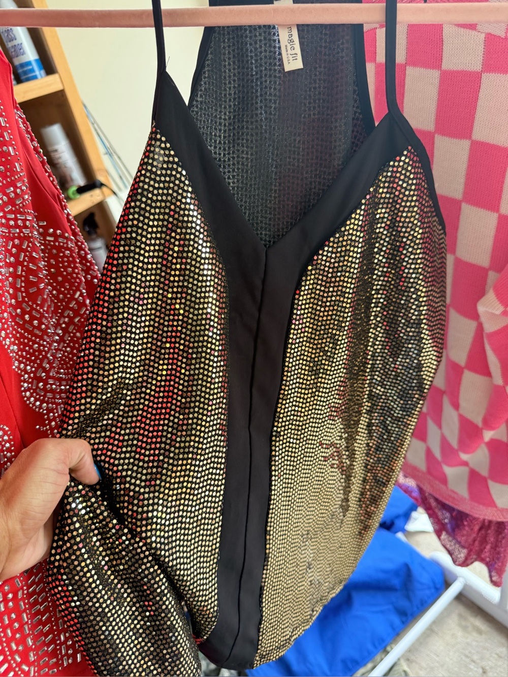 Magic Fit Sparkling Black Top